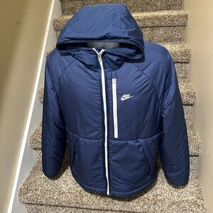 Mint *NIKE therma-fit* insulated warm men’s hoodie jacket coat - M - perfect!